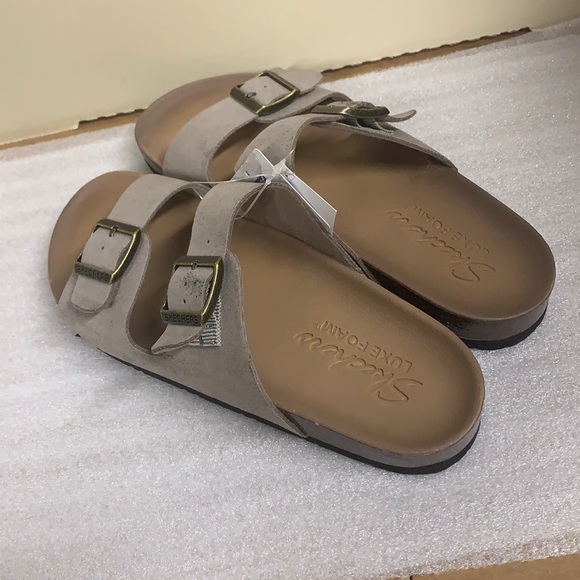 skechers relaxed fit with luxe foam sandals